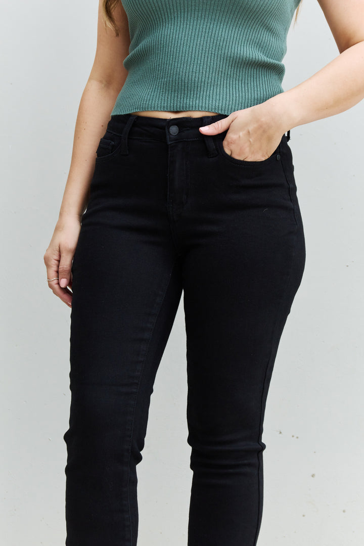 Judy Blue Kenya Mid Rise Slim Jeans - Cheeky Chic Boutique