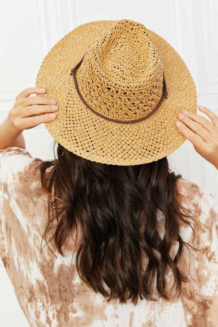 Fame Warm Weather Straw Hat - Cheeky Chic Boutique