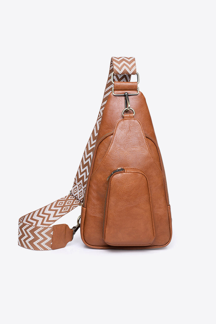Take A Trip PU Leather Sling Bag - Cheeky Chic Boutique