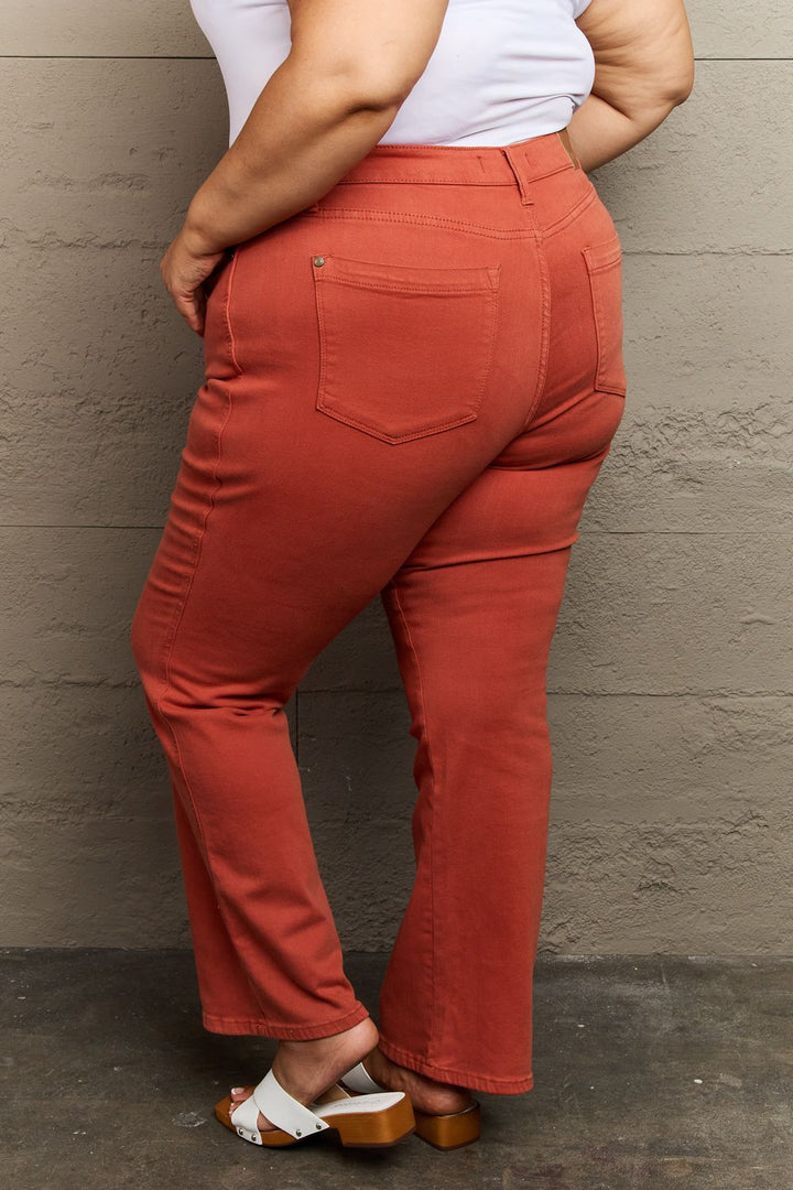Judy Blue Olivia Terracotta Jeans - Cheeky Chic Boutique