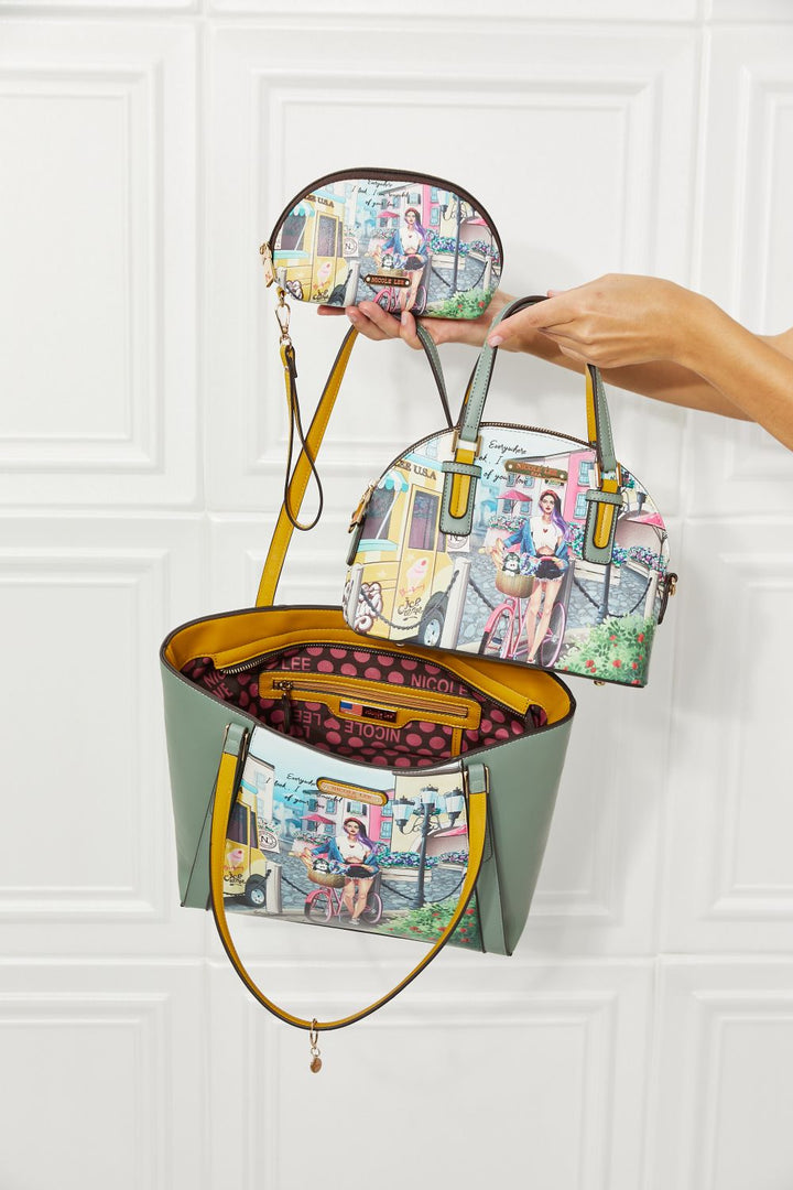 Nicole Lee USA Around The World Handbag Set - Cheeky Chic Boutique