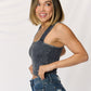 In and Out Vintage Washed Tank - Cheeky Chic Boutique