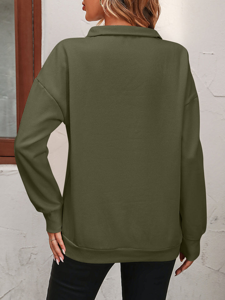 Where to Start Zip Pullover - Cheeky Chic Boutique
