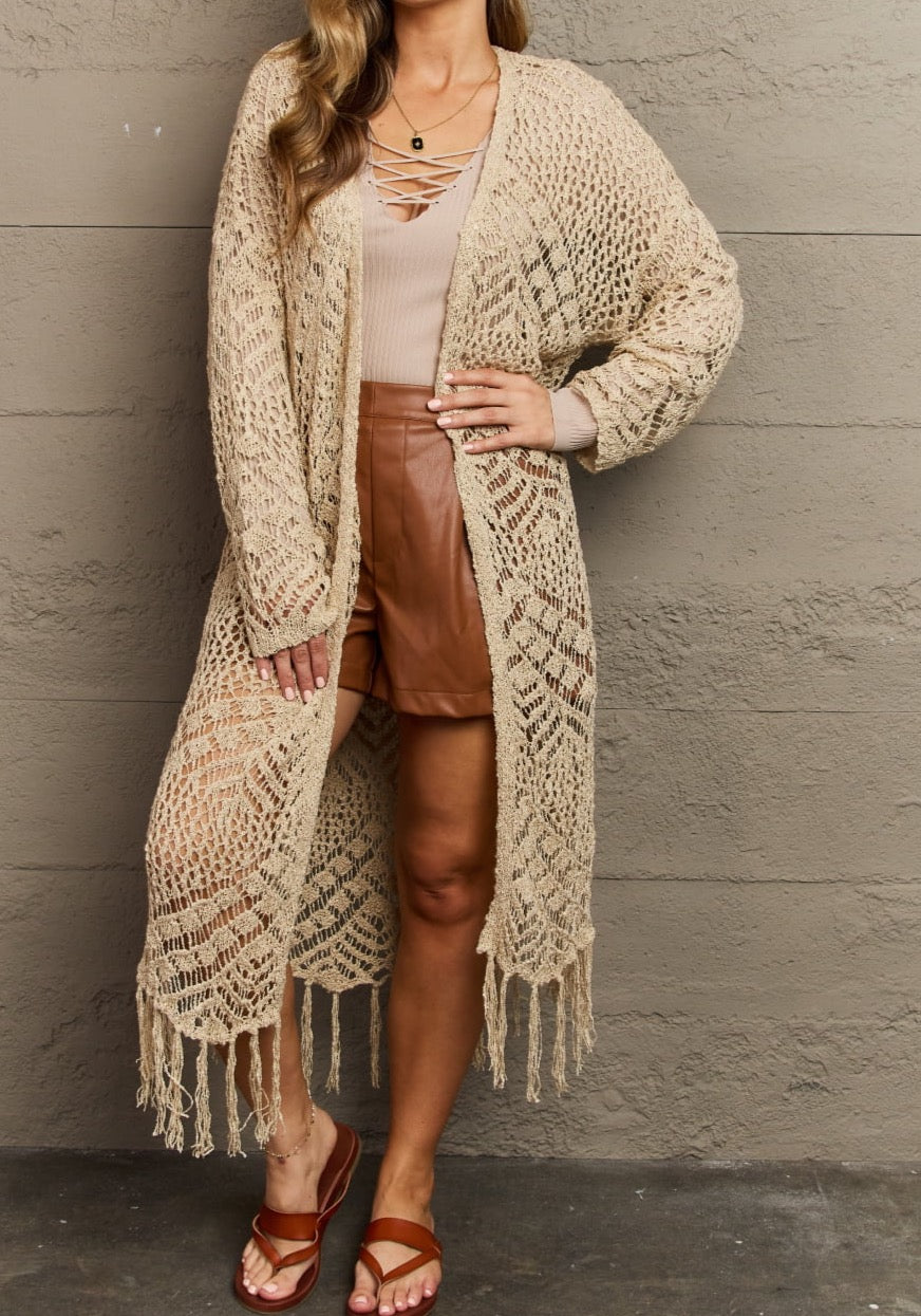 Boho Chic Cardigan - Cheeky Chic Boutique