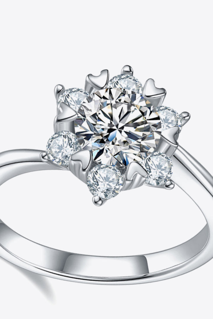 1 Carat Moissanite Zircon Ring - Cheeky Chic Boutique