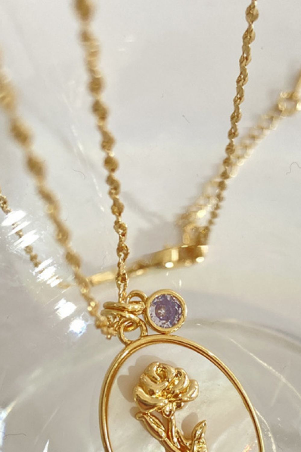 Wildflower Shell Pendant Necklace - Cheeky Chic Boutique