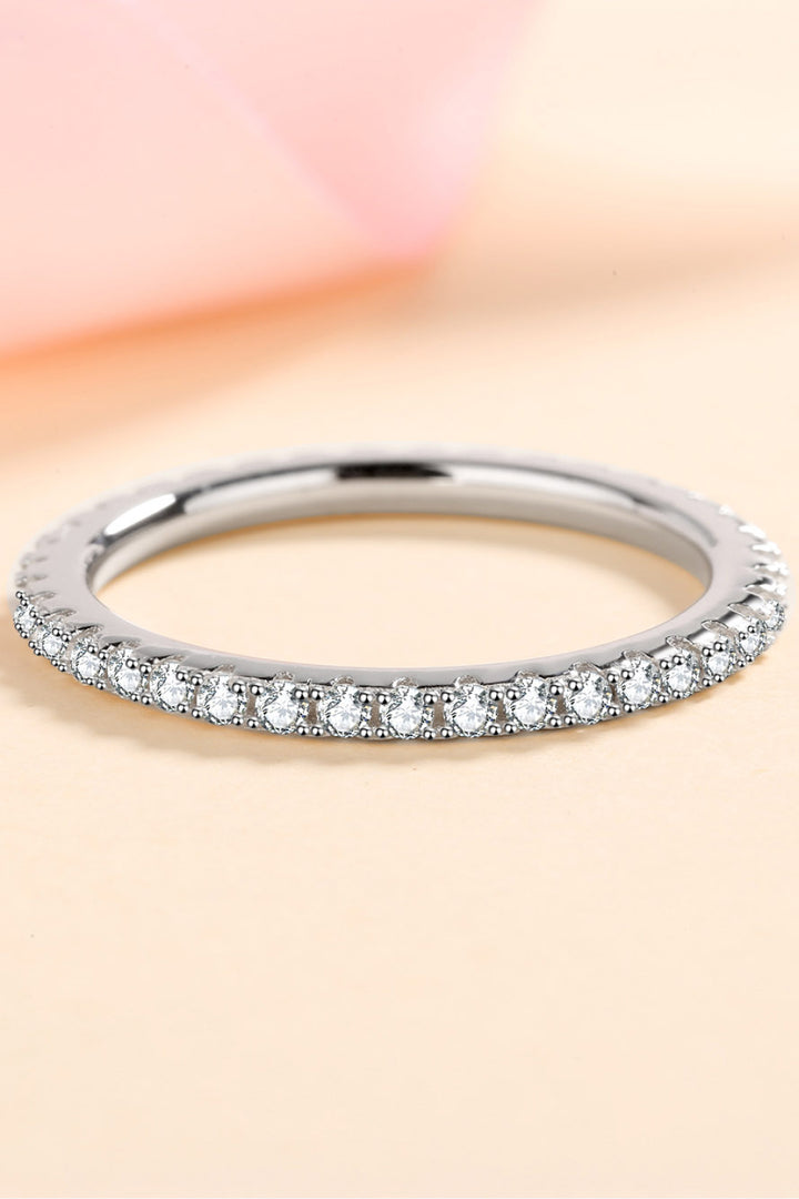 Curious Time 925 Sterling Silver Moissanite Ring - Cheeky Chic Boutique