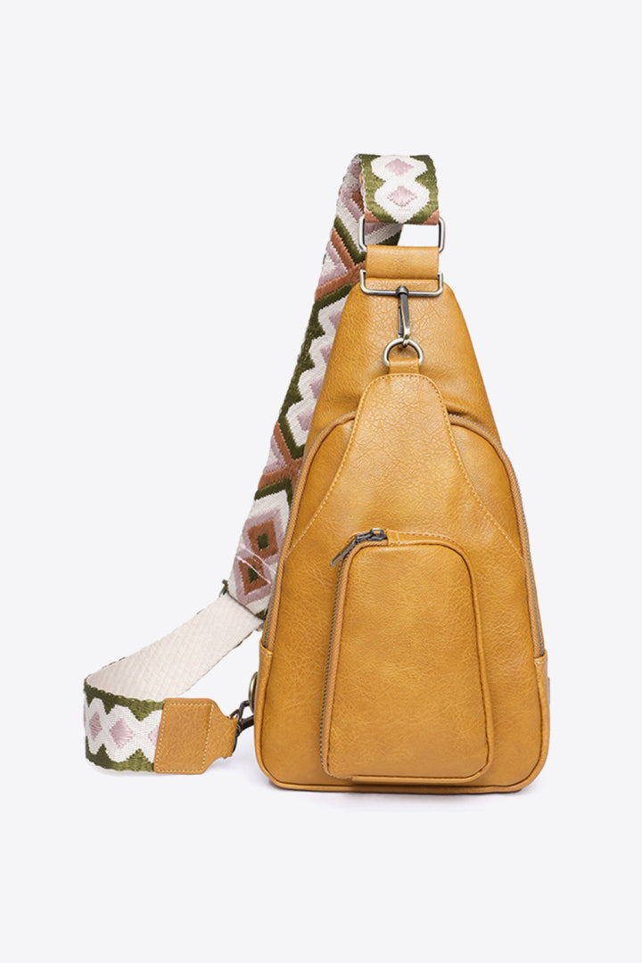 Take A Trip PU Leather Sling Bag - Cheeky Chic Boutique