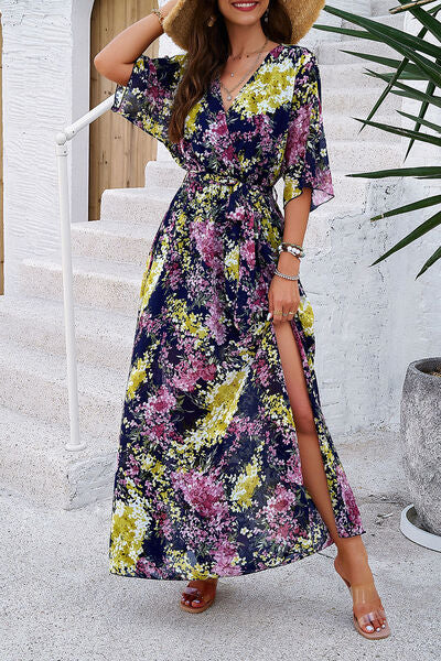 Vacay Vibes Floral Maxi Dress - Cheeky Chic Boutique
