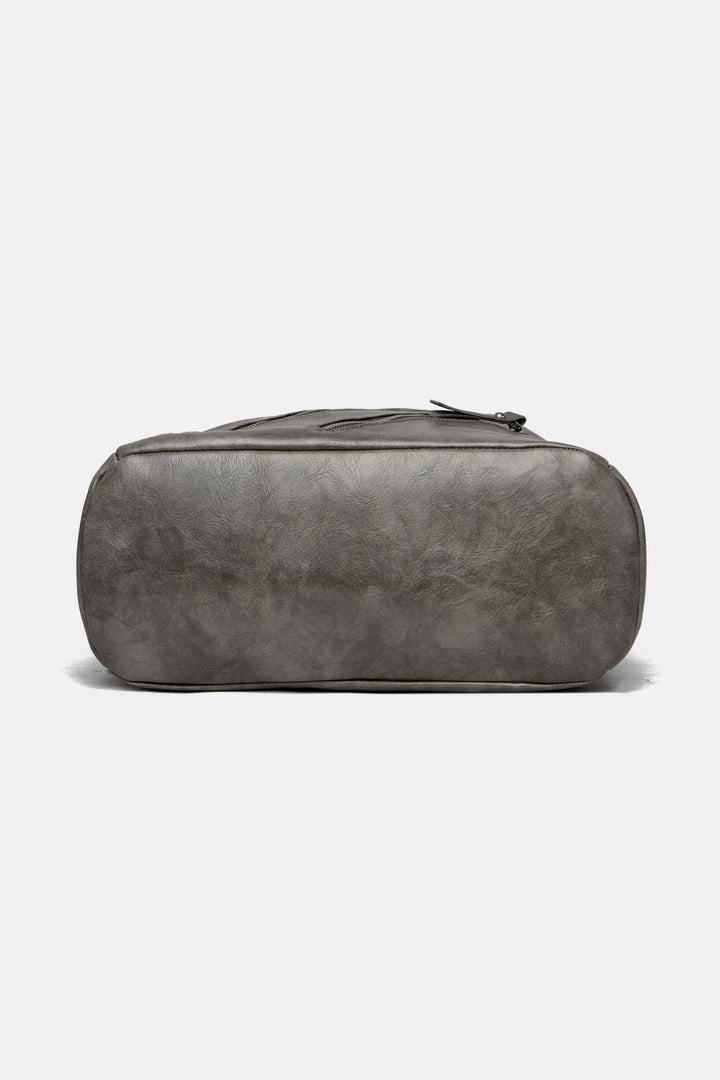 PU Leather Convertible Backpack - Cheeky Chic Boutique