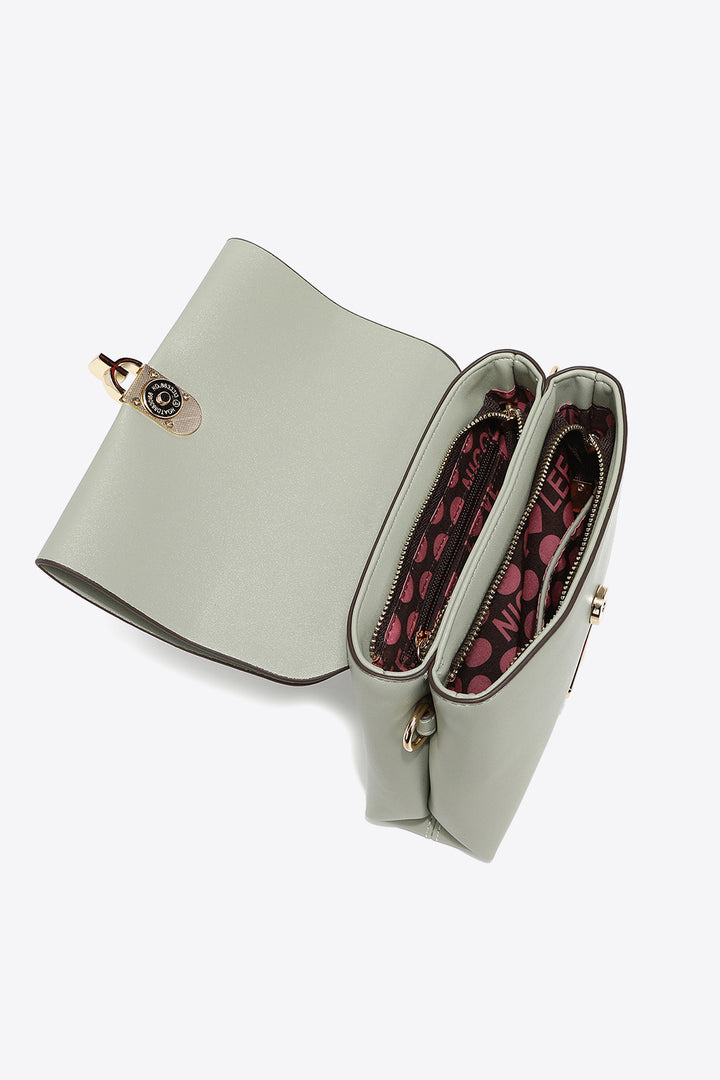 Nicole Lee USA Liv Vegan Leather Crossbody Bag - Cheeky Chic Boutique