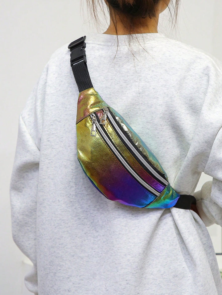 Gradient Polyester Sling Bag - Cheeky Chic Boutique