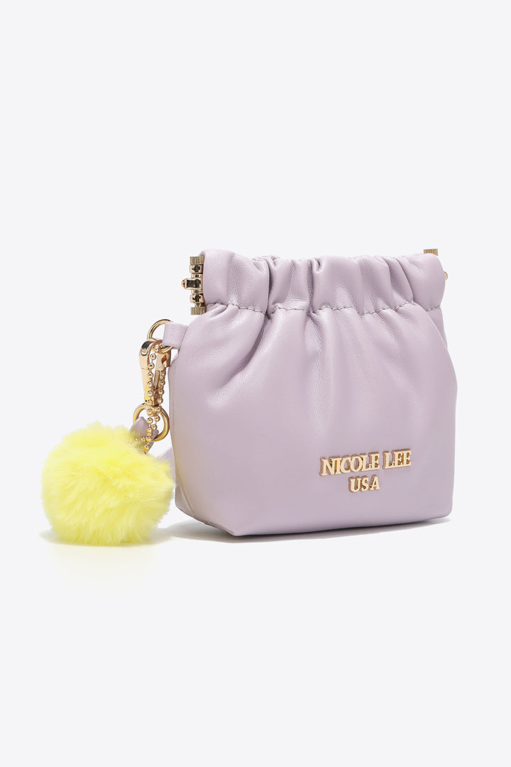 Nicole Lee USA Faux Leather Pouch - Cheeky Chic Boutique