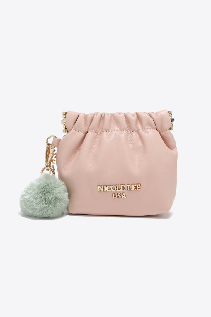 Nicole Lee USA Faux Leather Pouch - Cheeky Chic Boutique