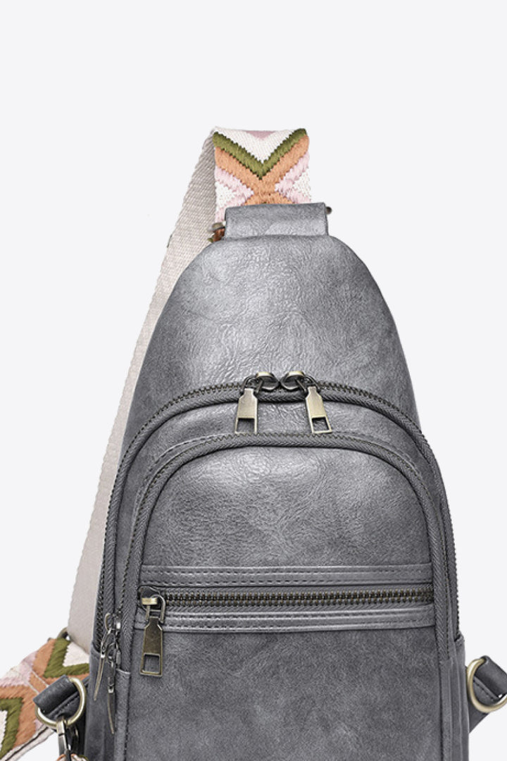 It's Your Time PU Leather Sling Bag - Cheeky Chic Boutique