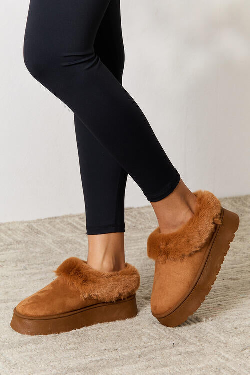 Our Little Secret Camel Slippers - Cheeky Chic Boutique