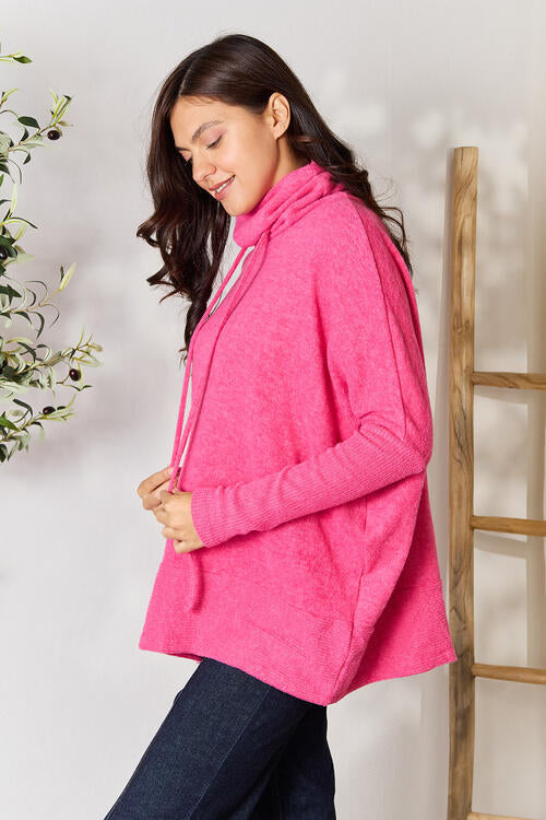 Feeling Fuchsia Pullover Sweater - Cheeky Chic Boutique