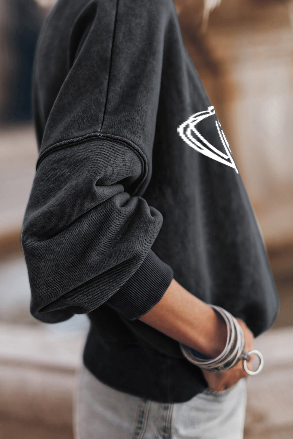 Football Gameday Graphic Sweatshirt - Cheeky Chic Boutique