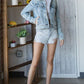 Bringing the Spring Denim Jacket - Cheeky Chic Boutique