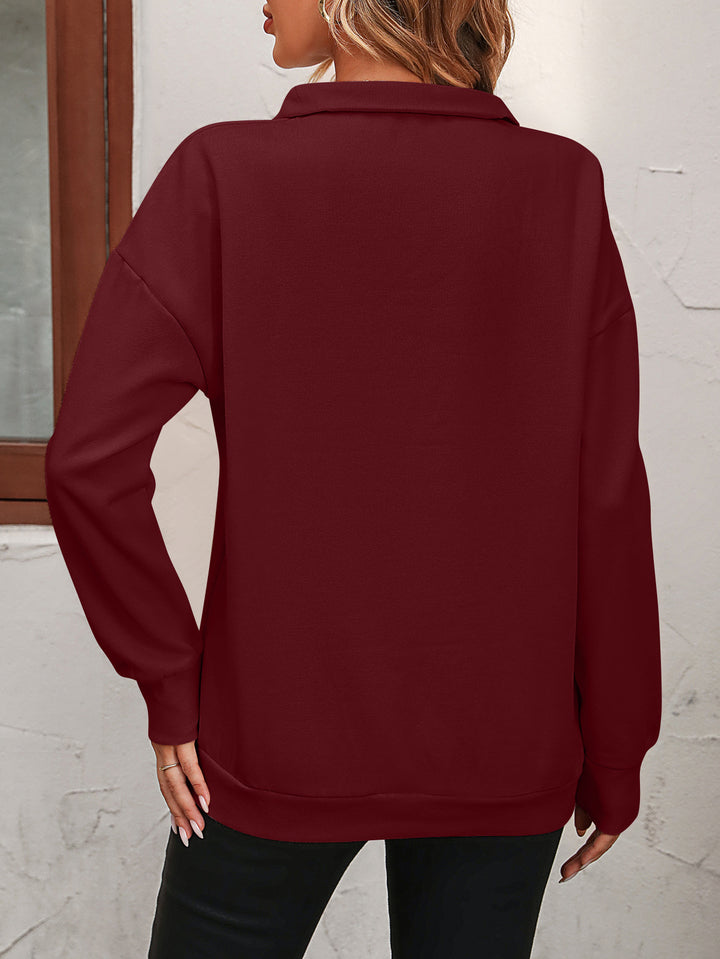Where to Start Zip Pullover - Cheeky Chic Boutique