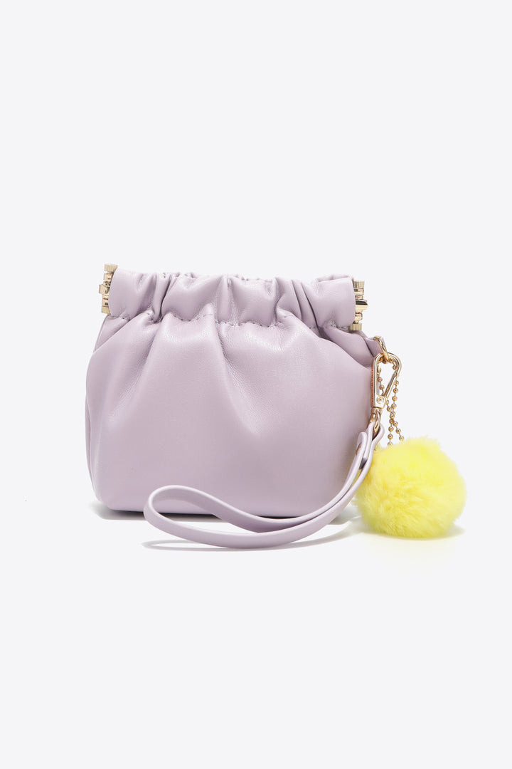 Nicole Lee USA Faux Leather Pouch - Cheeky Chic Boutique