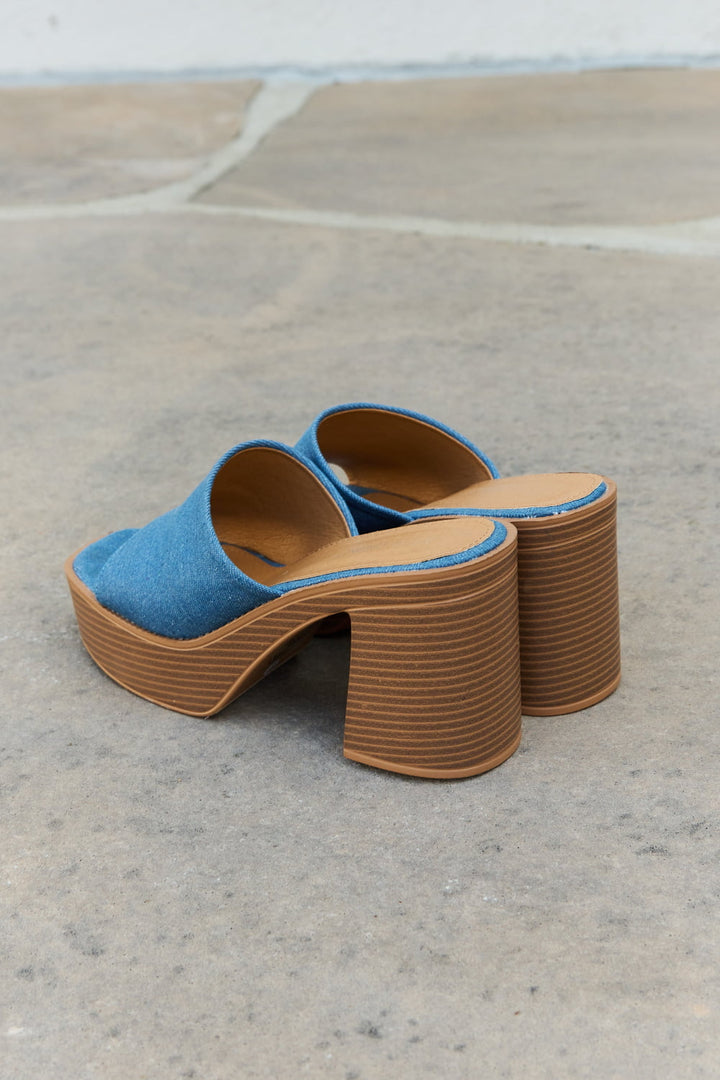 Weeboo Essential Platform Heel Sandals - Cheeky Chic Boutique