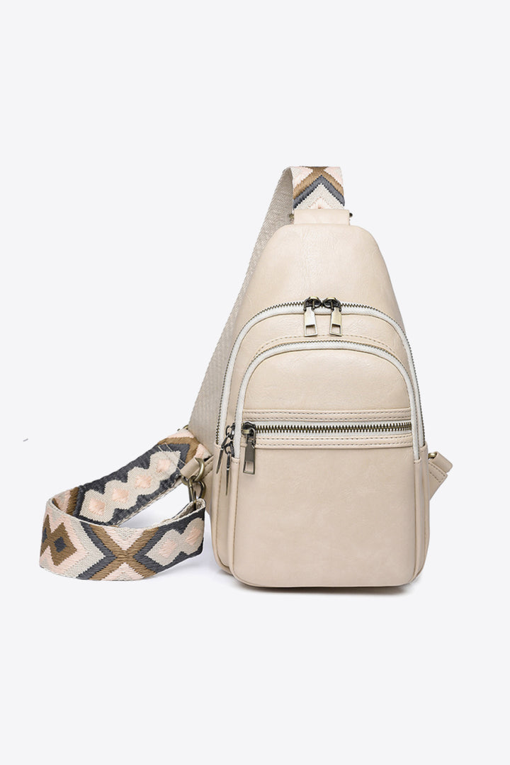 It's Your Time PU Leather Sling Bag - Cheeky Chic Boutique