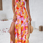 Feel the Sunshine Floral Maxi Dress - Cheeky Chic Boutique