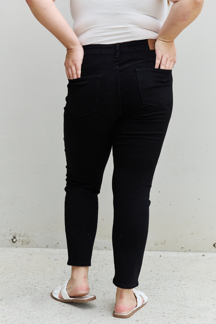 Judy Blue Kenya Mid Rise Slim Jeans - Cheeky Chic Boutique