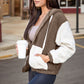 Coffee Run Fuzzy Jacket - Cheeky Chic Boutique