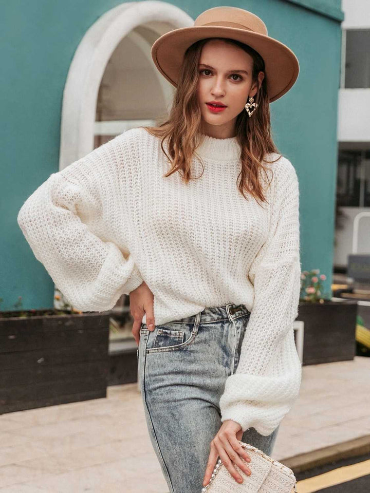 Everything You Do Cable Sweater - Cheeky Chic Boutique
