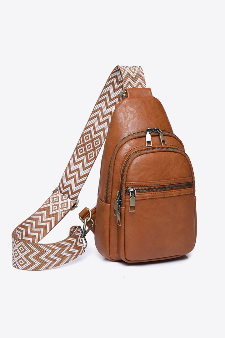 It's Your Time PU Leather Sling Bag - Cheeky Chic Boutique