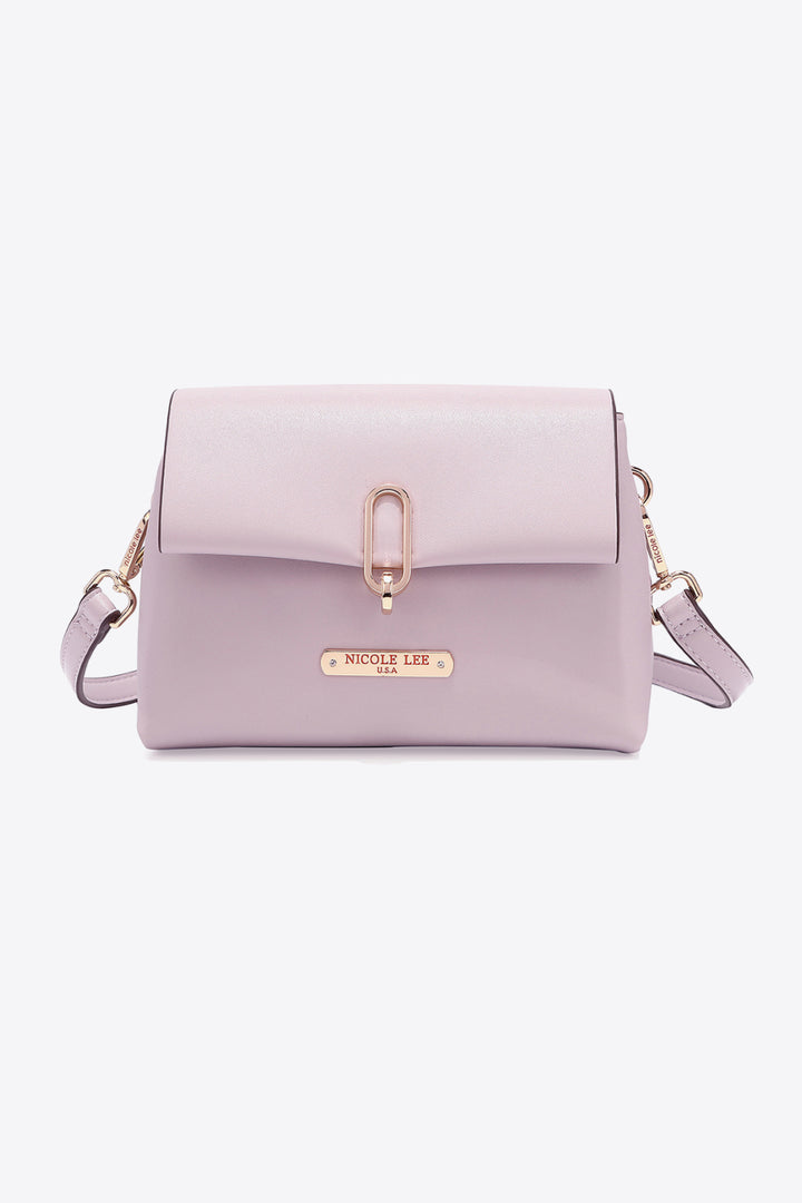 Nicole Lee USA Liv Vegan Leather Crossbody Bag - Cheeky Chic Boutique