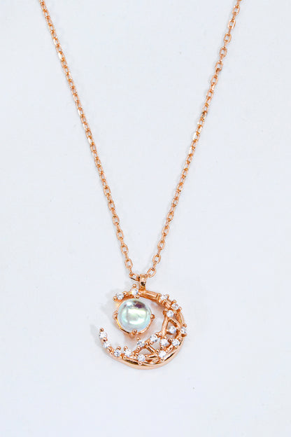 Where It All Began Moonstone Necklace - Cheeky Chic Boutique