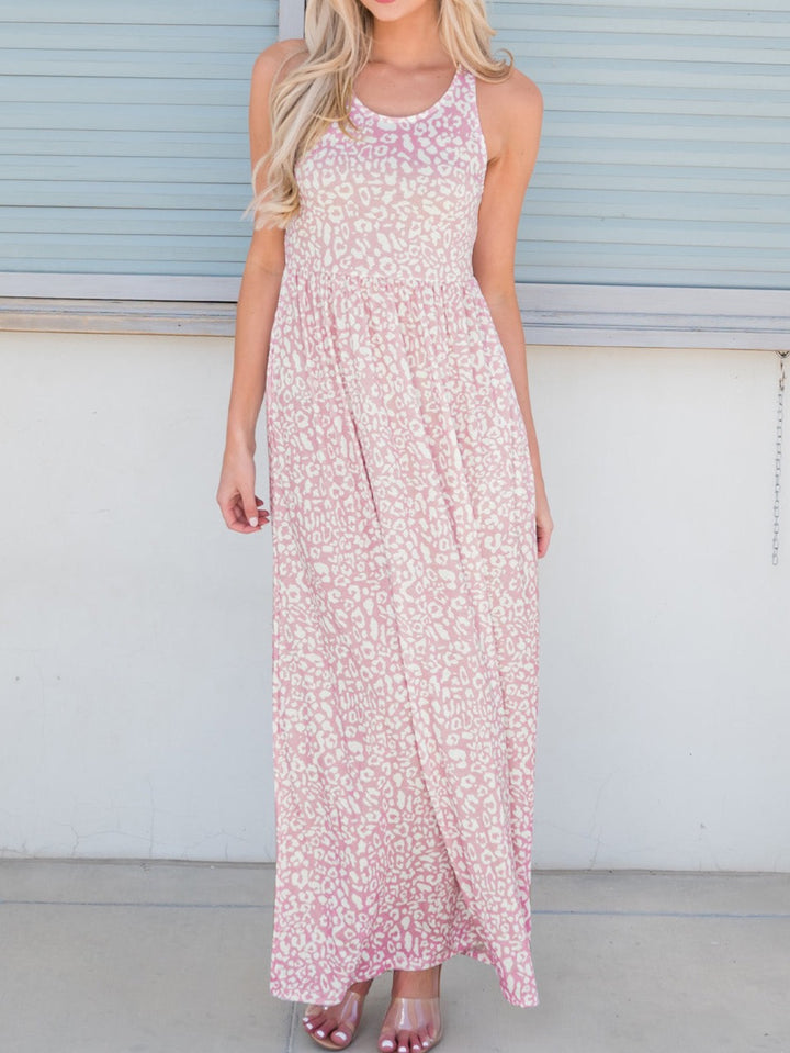 Sunday Stroll Leopard Maxi Dress - Cheeky Chic Boutique