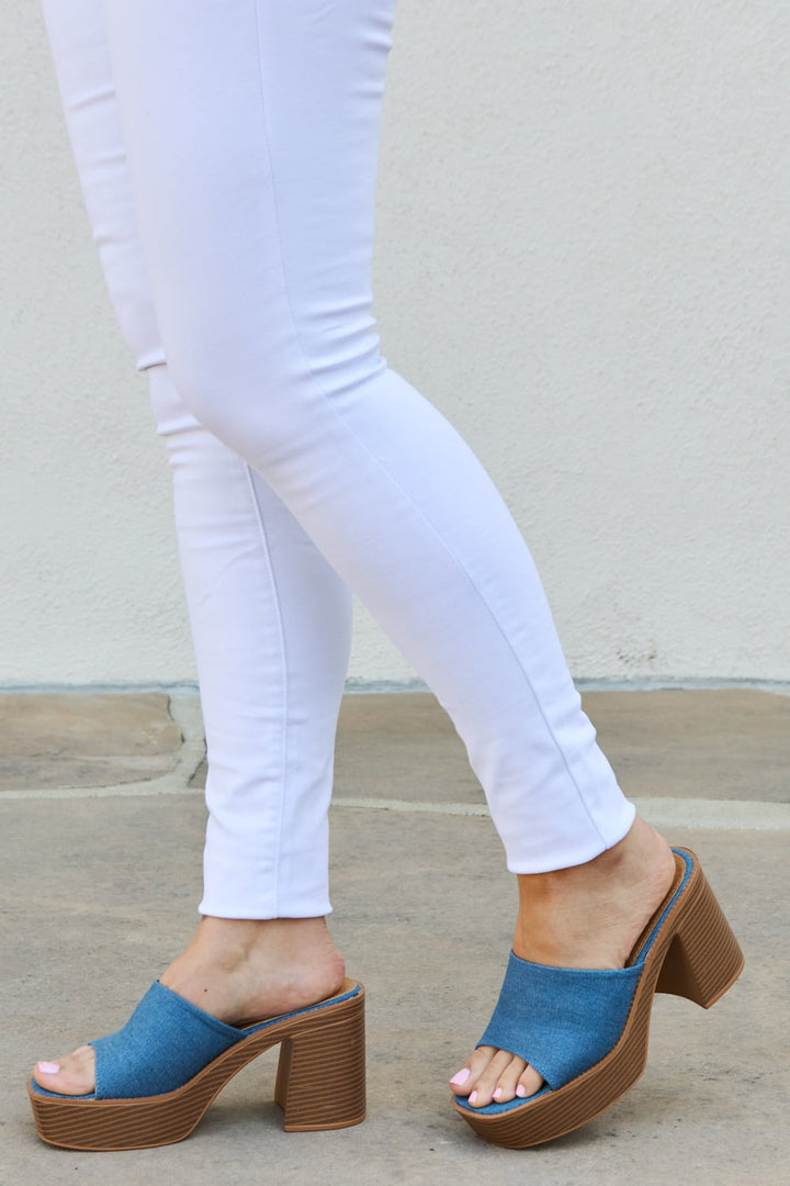 Weeboo Essential Platform Heel Sandals - Cheeky Chic Boutique
