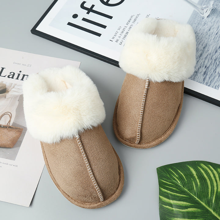 Kiss Goodbye Faux Suede Slippers - Cheeky Chic Boutique