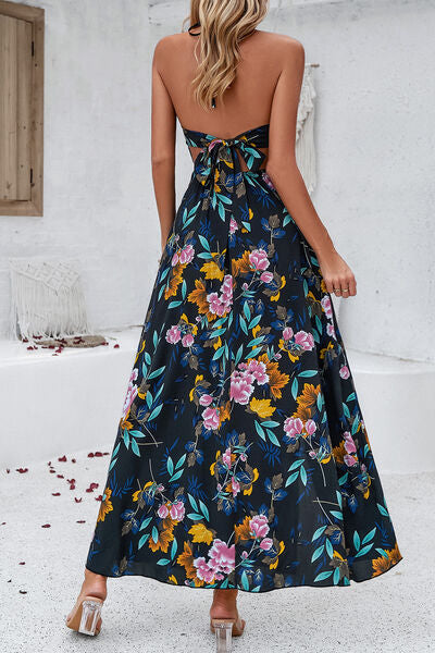 Feel the Sunshine Floral Maxi Dress - Cheeky Chic Boutique