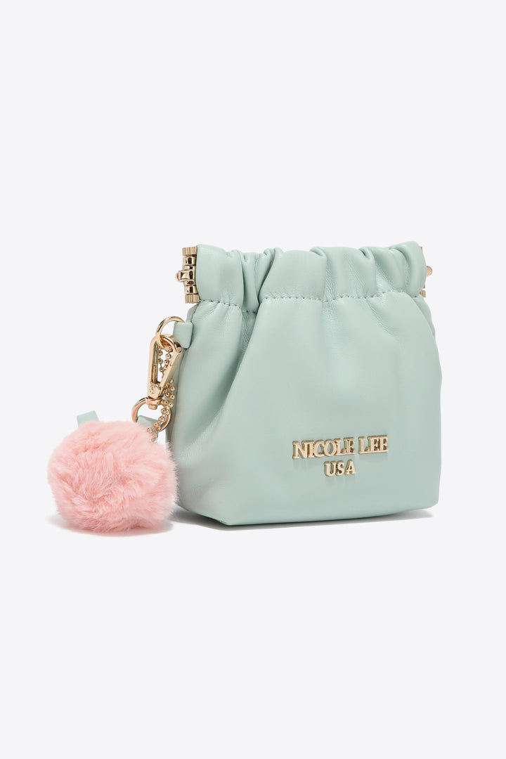 Nicole Lee USA Faux Leather Pouch - Cheeky Chic Boutique