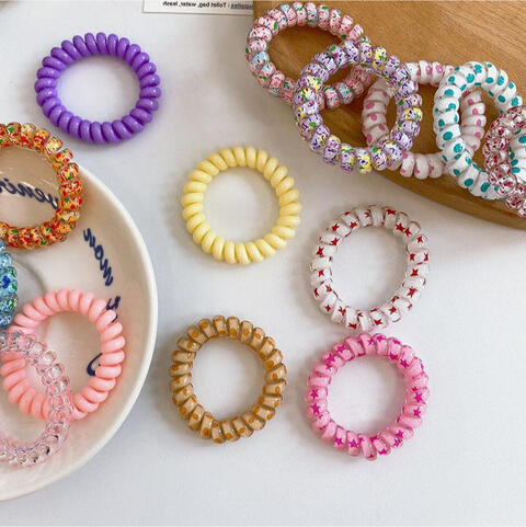 Call Me Back Hair Ties Set - Cheeky Chic Boutique