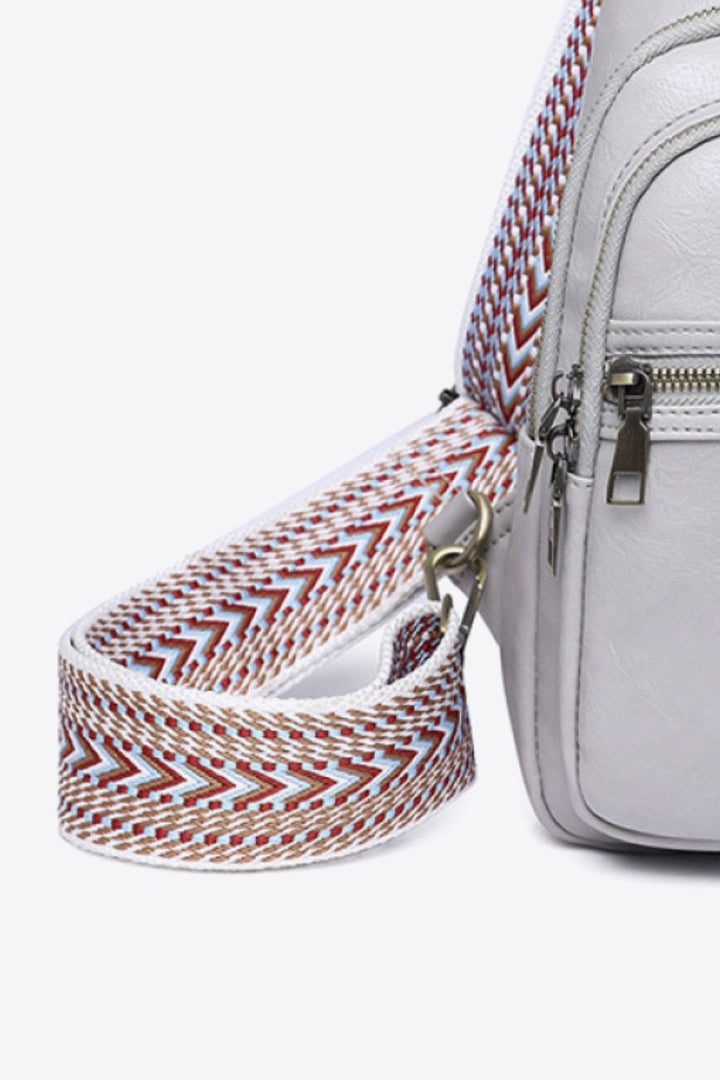 It's Your Time PU Leather Sling Bag - Cheeky Chic Boutique