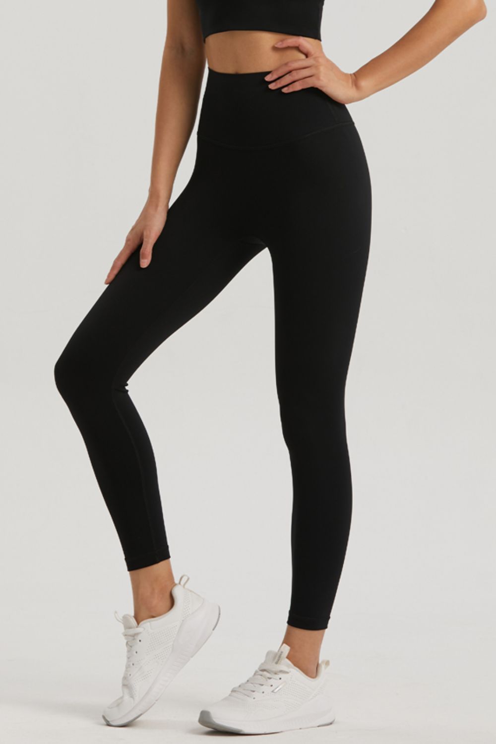 Wide Waistband Sports Leggings - Cheeky Chic Boutique