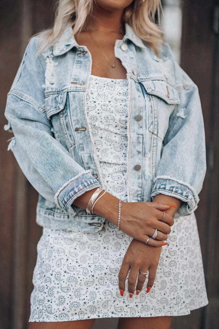 Have It Your Way Denim Jacket - Cheeky Chic Boutique