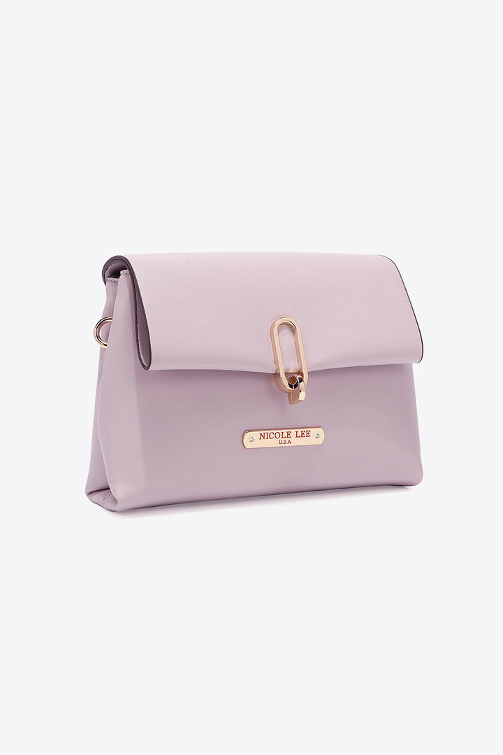 Nicole Lee USA Liv Vegan Leather Crossbody Bag - Cheeky Chic Boutique