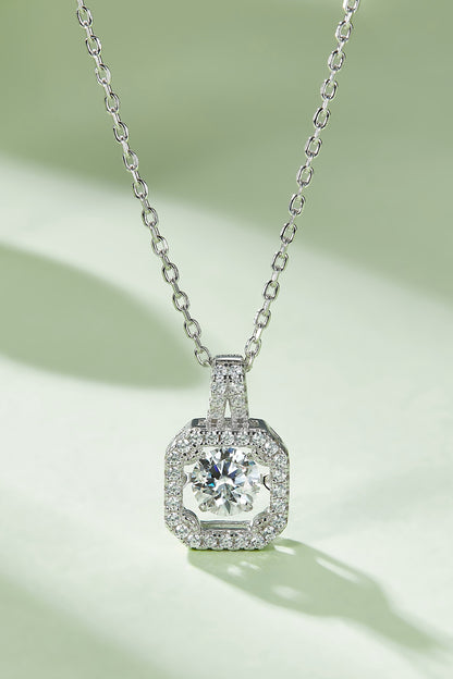Renee Moissanite 925 Sterling Silver Necklace - Cheeky Chic Boutique