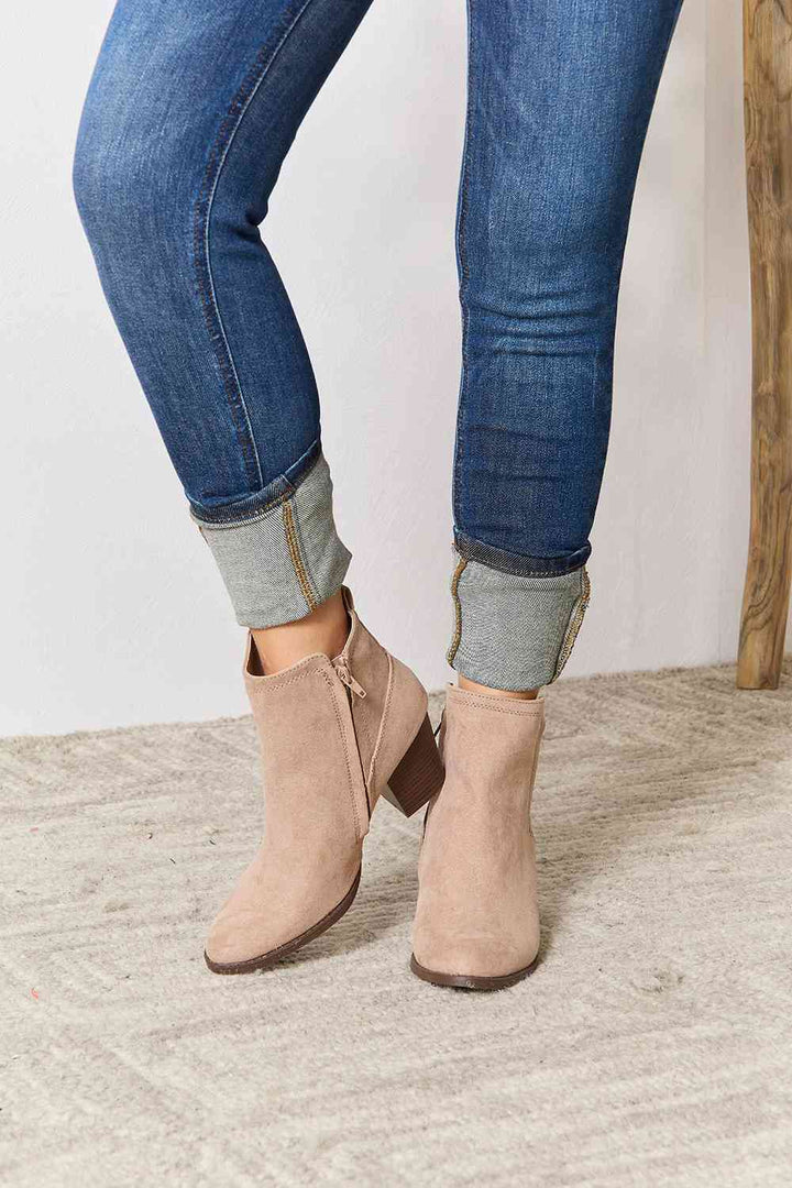Piece of Me Ankle Booties - Cheeky Chic Boutique