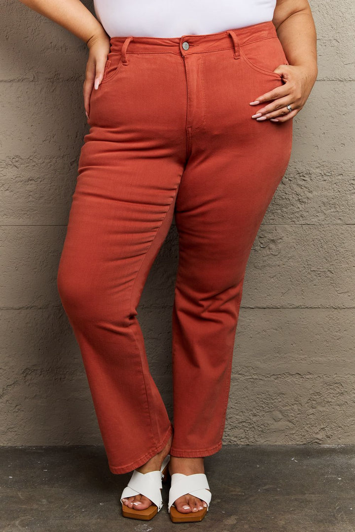 Judy Blue Olivia Terracotta Jeans - Cheeky Chic Boutique