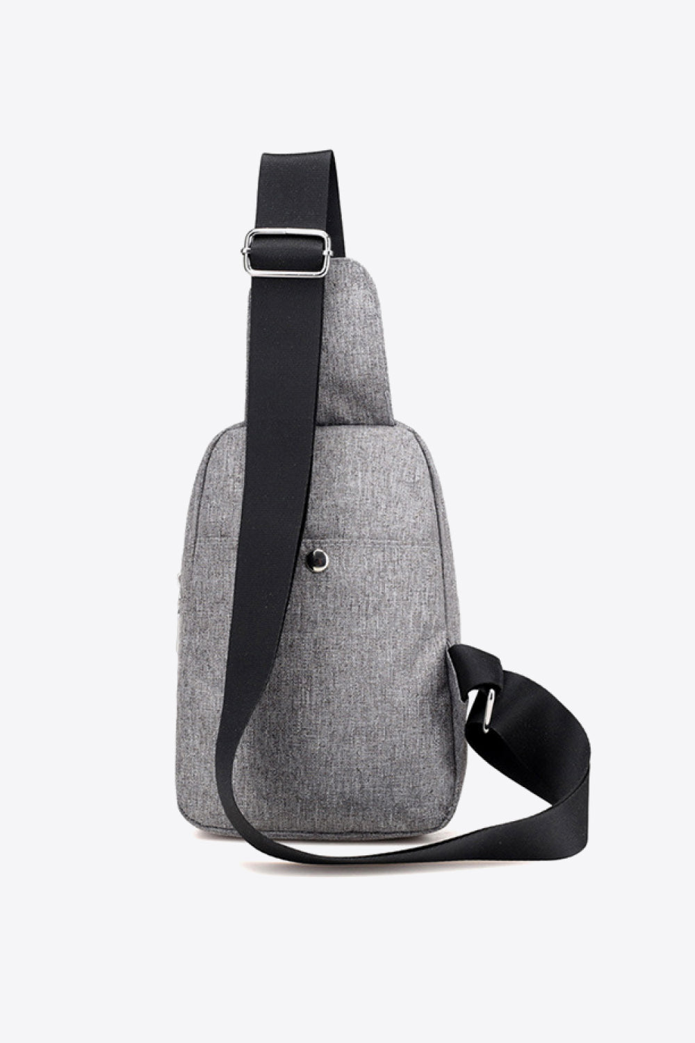 PRE-ORDER Zip Closure Adjustable Strap Oxford Sling Bag - Cheeky Chic Boutique