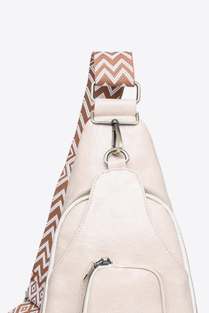 Take A Trip PU Leather Sling Bag - Cheeky Chic Boutique
