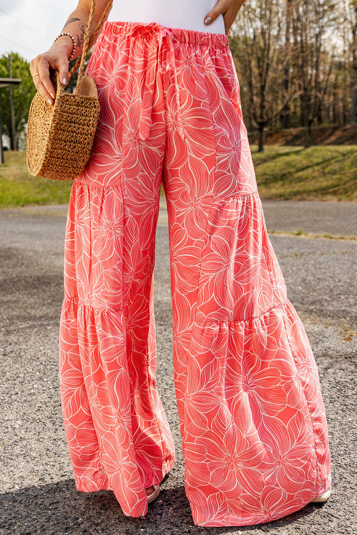 Pool Deck Floral Pants - Cheeky Chic Boutique